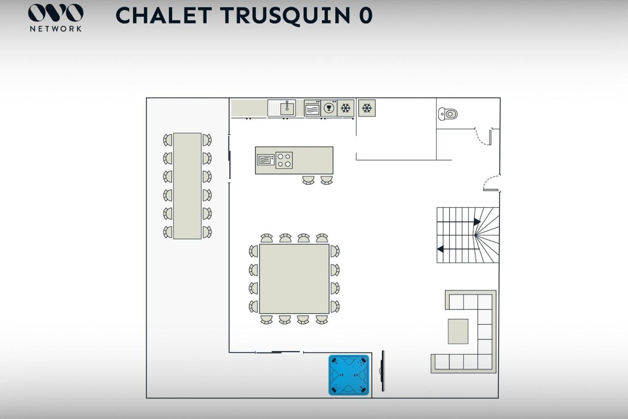 Chalet Trusquin - Ovo Network رون - ألب المظهر الخارجي الصورة